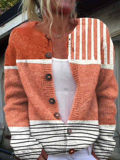 New 3D digital printing cardigan jacket women's clothing m301669