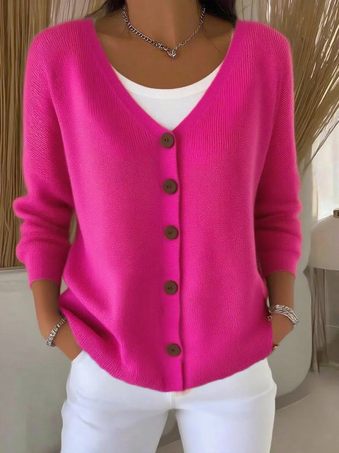 3D Digital Printed Women's Shoulder Cardigan Sweater FF303400