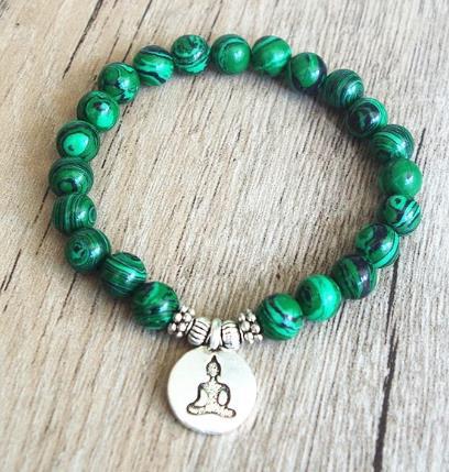 108 Pulverkristallarmbänder, Halskette Lotusanhängerarmband Buddha-Perlenkette m3331299