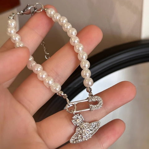 Chinesisches Keramikperlenarmband Weiblichkeit süßes und nettes Mädchenarmband m3331322