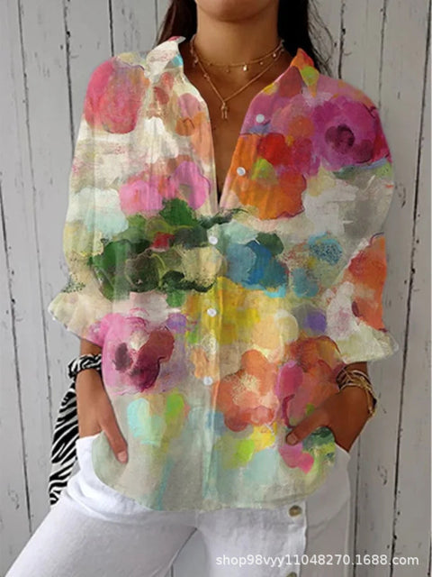 Women's shirt 3D digital print top m302789