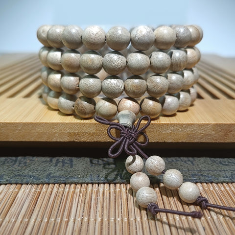 Guofeng 108 Armbänder, Sandelholzperlenarmbänder, verschiedene handgehaltene chinesische Knoten-Rosenkränze m3331293