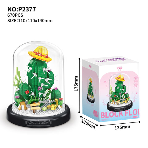 Neues Montage-Baustein-Blumenstrauß-Mikrokorn-Rosen-Sonnenblumen-Ornament M3330979 