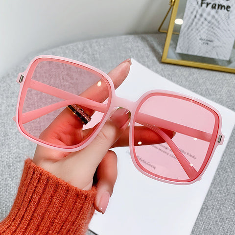 Lunettes de soleil à grande monture carrée, protection solaire, tendance, dégradé anti-ultraviolet, m5010680 