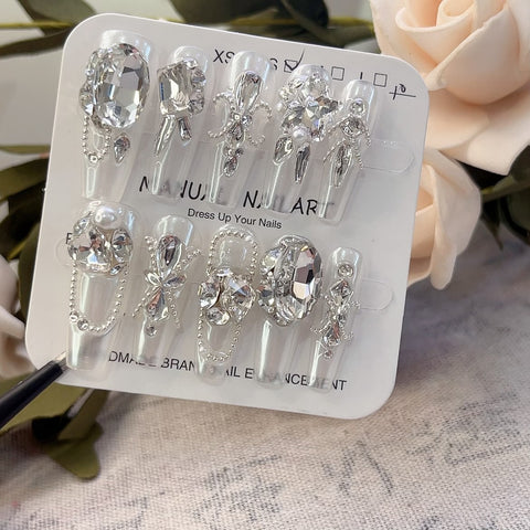 Une armure entièrement faite à la main tombe amoureuse du patch à ongles portable de l'industrie lourde m3331210