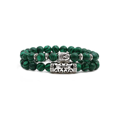 Elastisches Armband aus schwarzem Gallenstein, Totenkopf-Anhänger, natürliches Türkis, Tigerauge, Quaste, Kristall, Vulkanstein, Perlenarmband m3331320