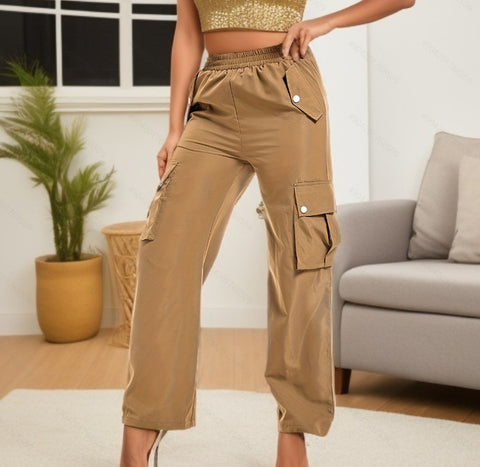Gürtellose Hose mit hoher Taille, weite Beinhose, gerade, lockeres Temperament, Pendlerhose, Freizeithose, m301371 