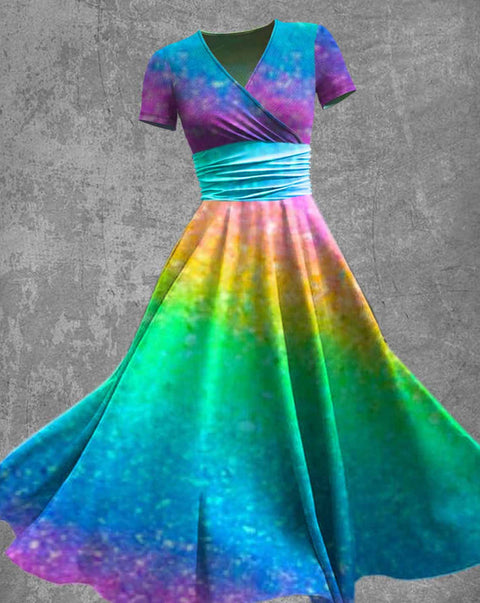 Temperament commuter casual and thin dress m302527