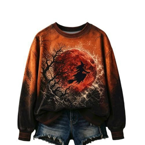 Printed Crew Neck Long Sleeve Casual Cover FF303386