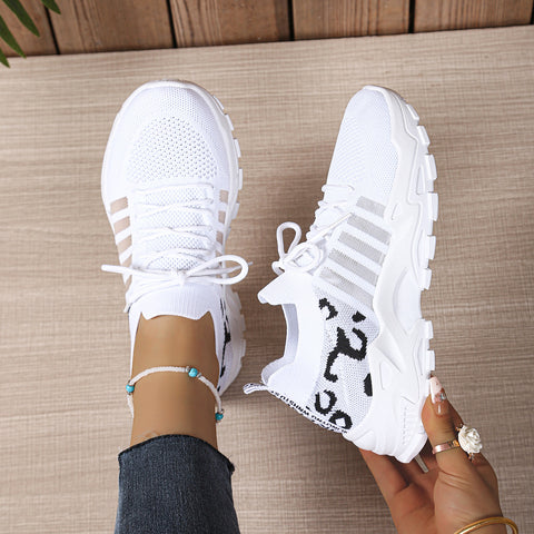 Summer women's shoes versatile fashion breathable sports net single shoes m302808