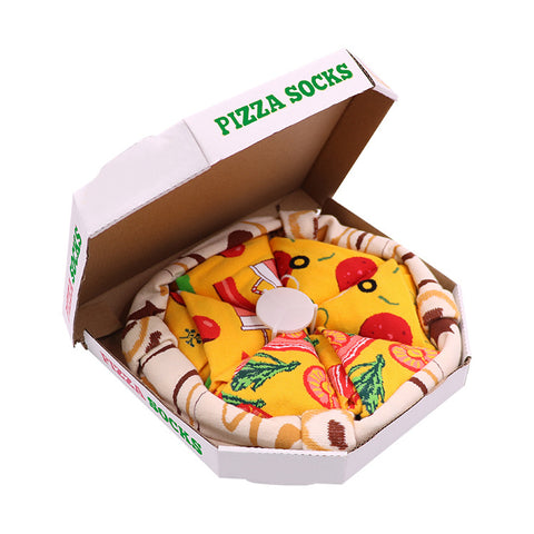 Pizza socks pizza cotton socks, creative fashion couple Christmas gift FF3332063
