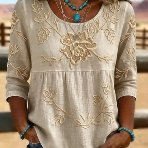 Summer Crew Neck Top Women's FF303094