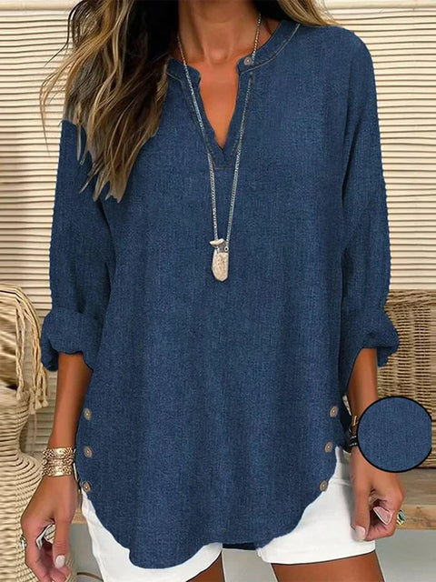 Pull ample à col rond et imprimé pour femme, grande taille, décontracté, T m301359 