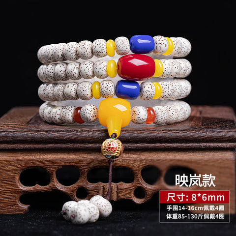 Original Ökologisches Sternmond-Bodhi 108 Erster Mond Hochdichtes Wenwan-Armband Buddha-Perlenkette für Männer und Frauen Paararmband m3331311
