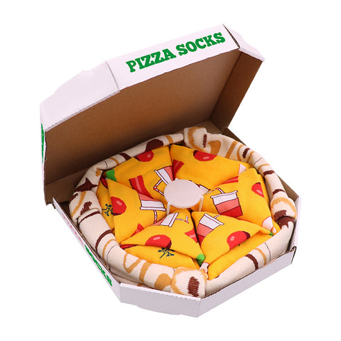 Pizza socks pizza cotton socks, creative fashion couple Christmas gift FF3332063