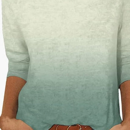Einfarbiges T-Shirt mit Rundhalsausschnitt und Aufdruck m300770 