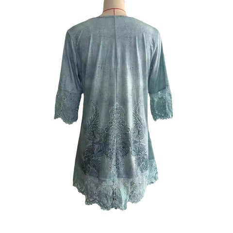 Frühling und Sommer heißer Verkauf einfarbiges Spitzenkleid M300151