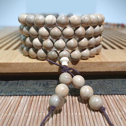 Guofeng 108 Armbänder, Sandelholzperlenarmbänder, verschiedene handgehaltene chinesische Knoten-Rosenkränze m3331293