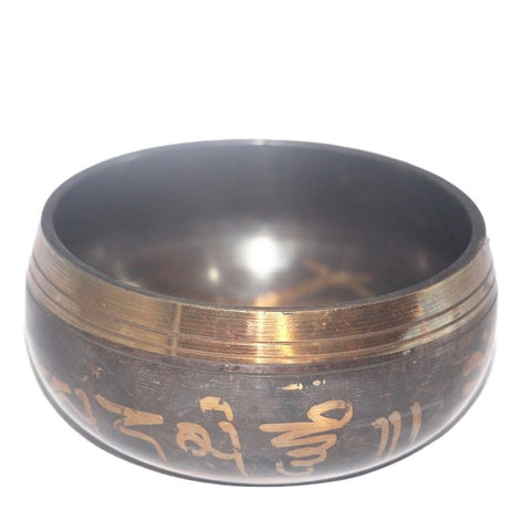 Bol chantant en cuivre fait main au Népal, bol chantant Bouddha, bol chantant en cuivre, bol de yoga, bol chantant pour thérapie sonore, ornement m3331266 