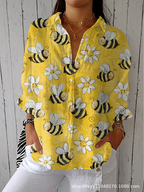 Women's shirt 3D digital print top m302789