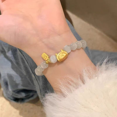 Chinesisches Keramikperlenarmband Weiblichkeit süßes und nettes Mädchenarmband m3331322