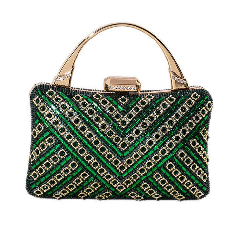 Sac à main de banquet rétro avec un sens élevé du diamant sac pour femme m3331050