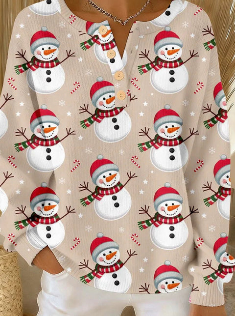 Casual stand-up collar POLO long-sleeved top m302619