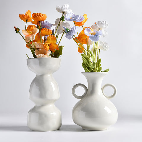 Leichter Luxus-Trockenblumenstrauß aus Keramik als Heimdekoration m3331015 