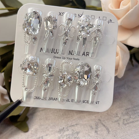 Une armure entièrement faite à la main tombe amoureuse du patch à ongles portable de l'industrie lourde m3331210