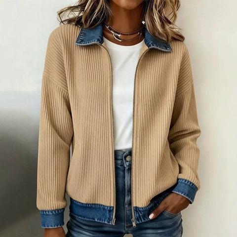 autumn and winter fashion versatile long-sleeved cardigan m303246
