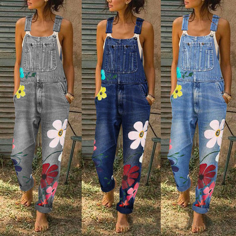 Fashion denim straight pants premium classic versatile loose printing process m302431