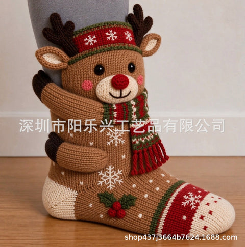 Animal Socks Plush Crochet Animal Socks Cute Animal Socks FF3332059