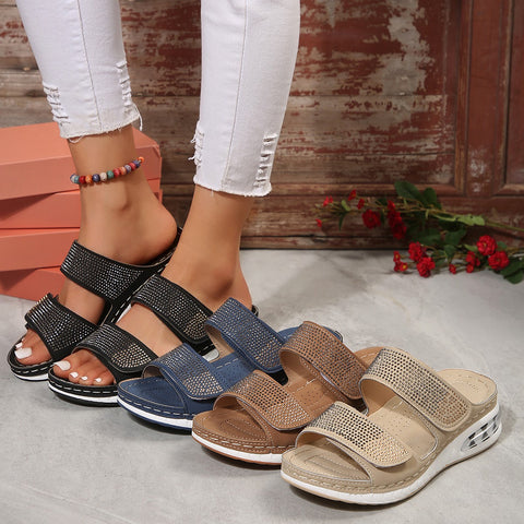 New Thick-soled Casual Flip-Flops Plus Size Foreign Trade Shoes M3331083