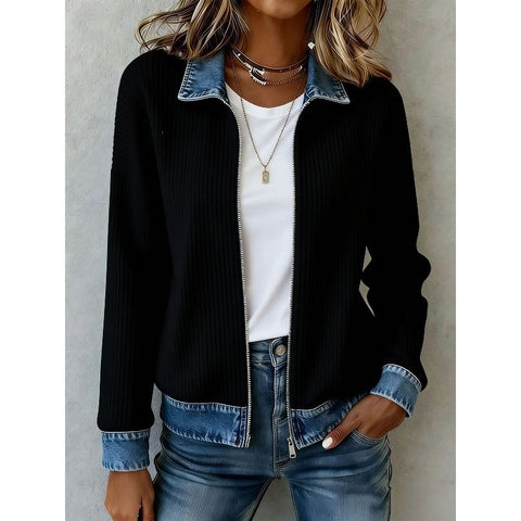 autumn and winter fashion versatile long-sleeved cardigan m303246