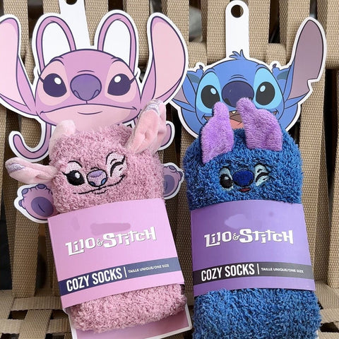 Winter thickened plush socks female cute cartoon plush coral plush sleeping socks cold Christmas floor FF3332049