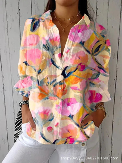 Women's shirt 3D digital print top m302789