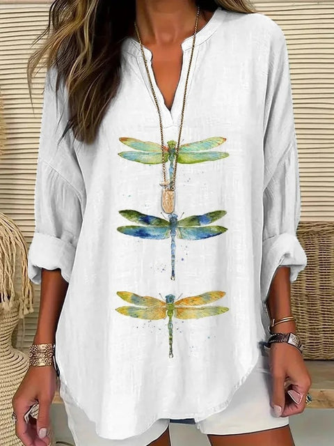 Pull ample à col rond et imprimé pour femme, grande taille, décontracté, T m301359 