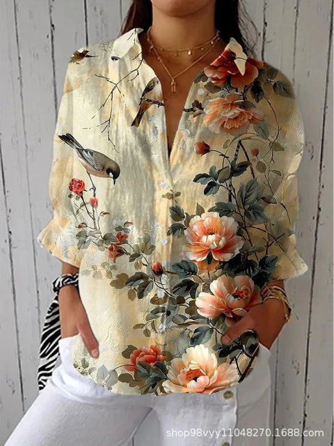 Women's shirt 3D digital print top m302789