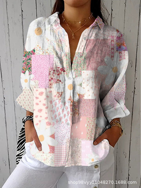 Women's shirt 3D digital print top m302789