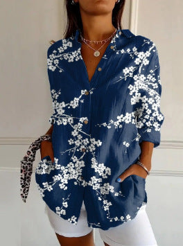 Summer long-sleeved shirt printing pattern printing 3D shirt m302464