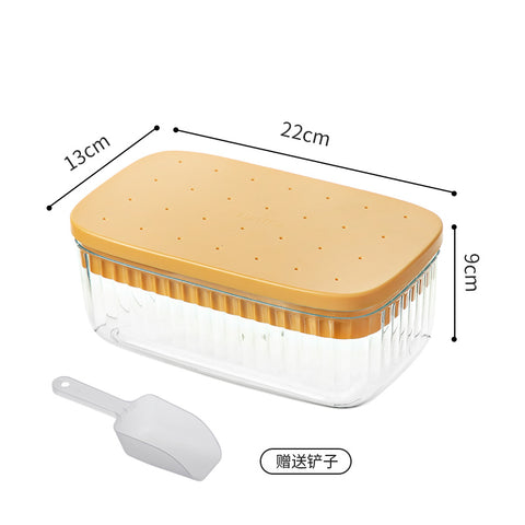 Retirez le moule de la grille à glace et envoyez la boîte à glace en silicone à la petite pelle à glace m3330613. 