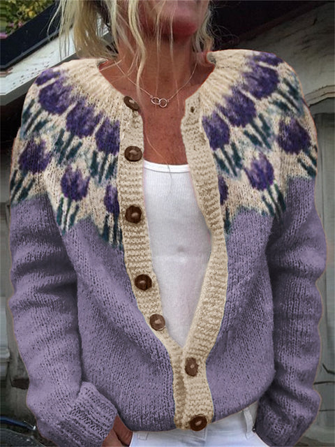 New cardigan knitted jacket women's clothing early spring and autumn source work m301722