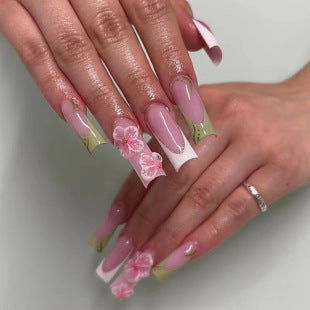 Faux ongles amovibles, ongle moyen long, ongle en amande, changement progressif, œil de chat, 24 pièces m3331197