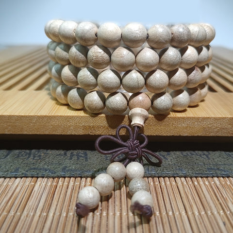 Guofeng 108 Armbänder, Sandelholzperlenarmbänder, verschiedene handgehaltene chinesische Knoten-Rosenkränze m3331293