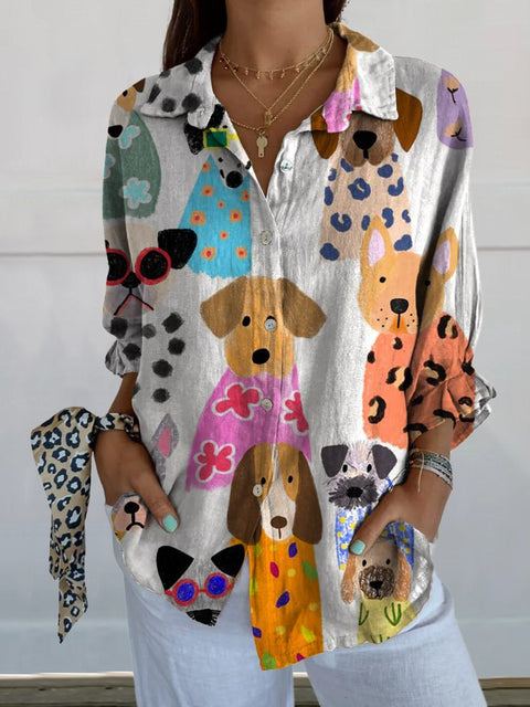 Seven sleeve shirt animal print 3D shirt m301214