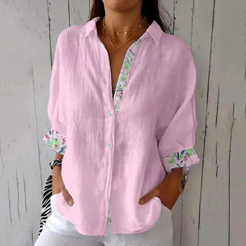 Women's creative fashion floral shirt m302729