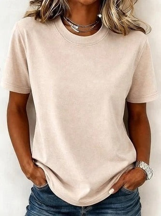 Loose T-shirt women's crew neck top m303073
