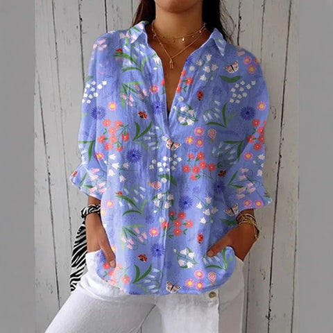 Women's shirt 3D digital print top m302789