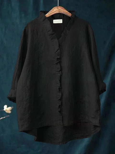 T-shirt ample à col ras du cou pour femme, grande taille, décontracté, imprimé, m301365 