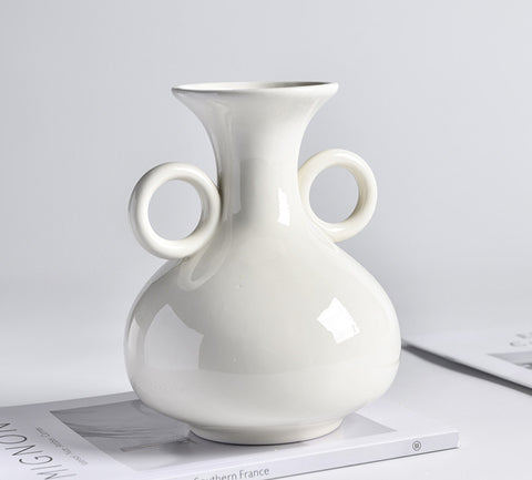 Leichter Luxus-Trockenblumenstrauß aus Keramik als Heimdekoration m3331015 
